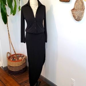 Julian chang black dress